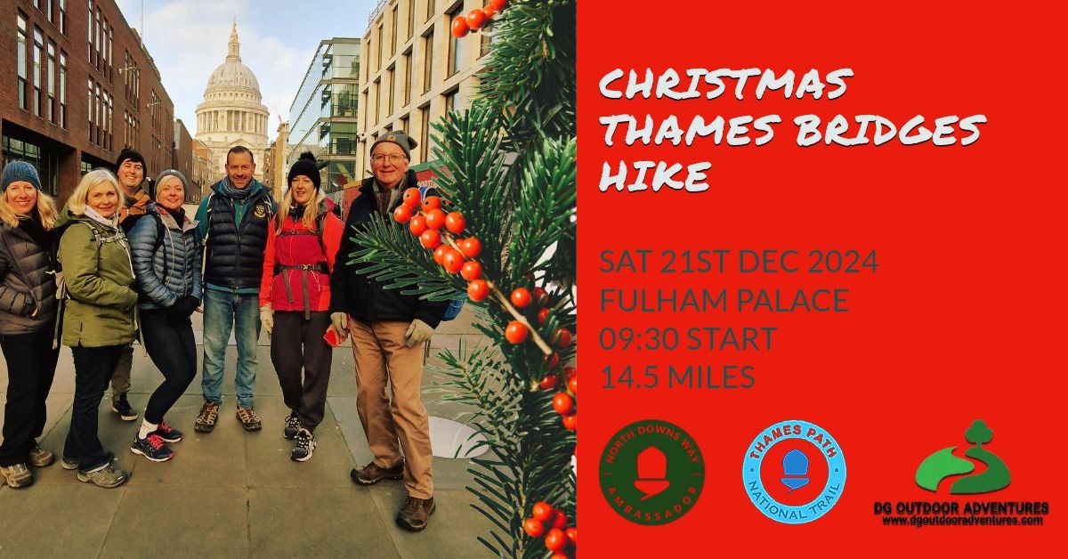 Christmas Thames Bridges Hike