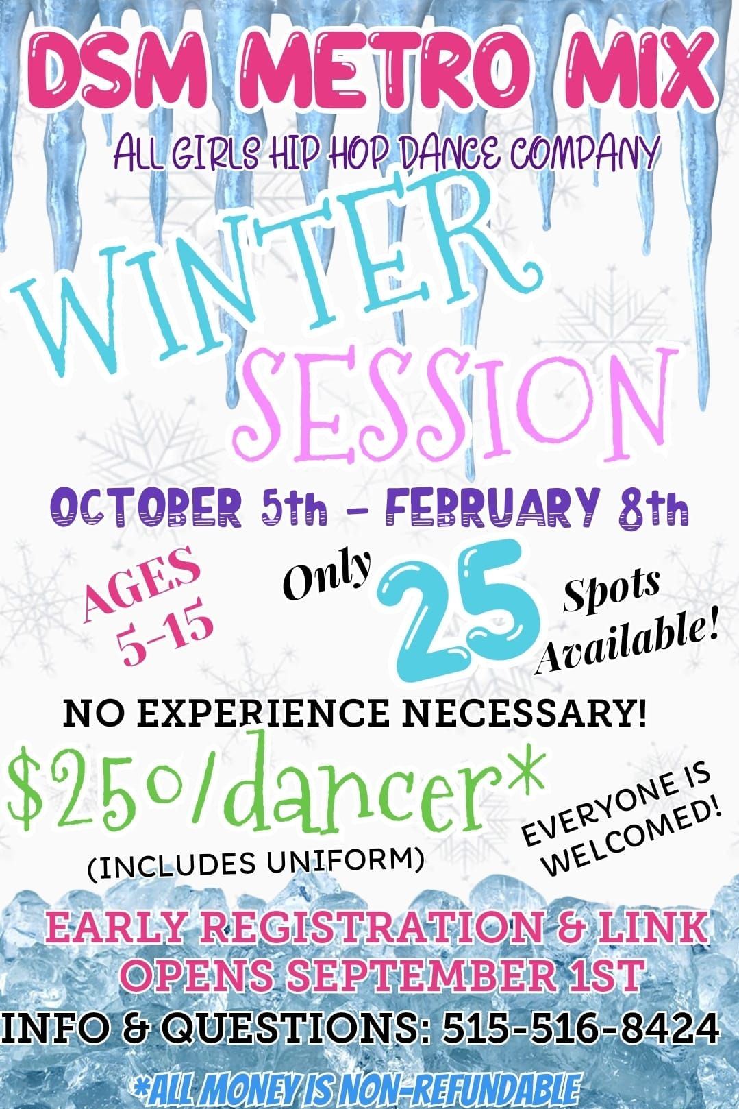 DSM METRO MIX DANCE CO. WINTER SESSION