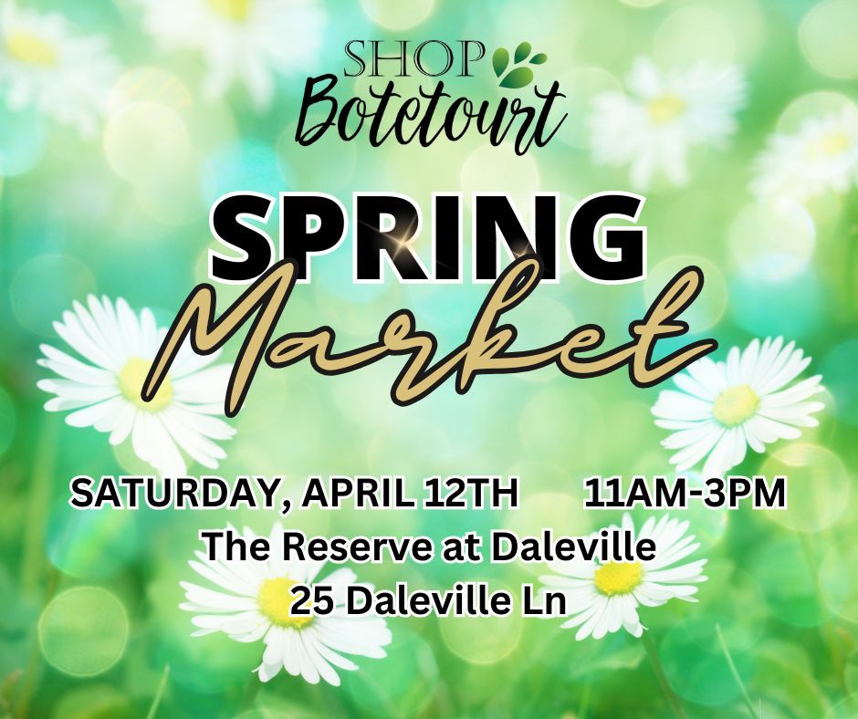 Shop Botetourt's Spring Market