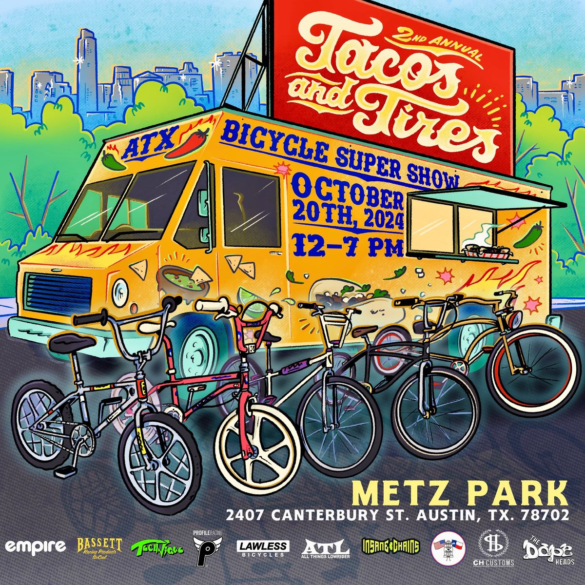 Tacos and Tires 2nd Annual Bicycle Super Show 