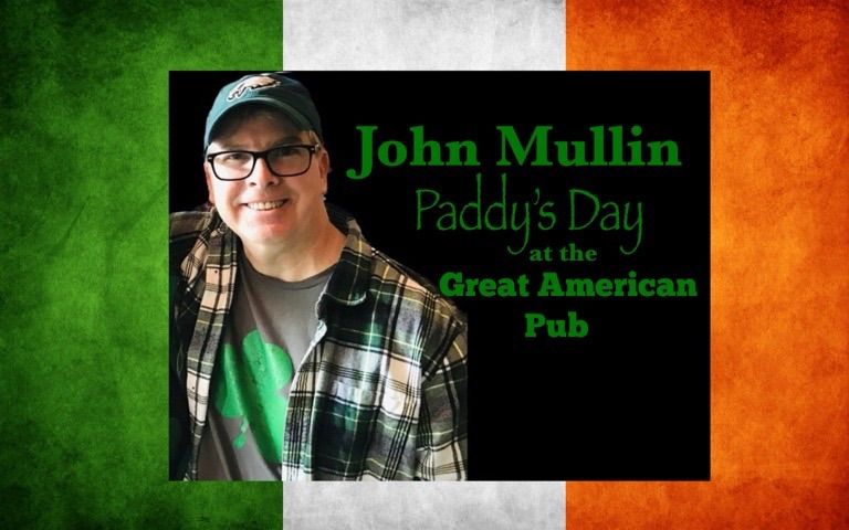 John Mullin at the Great American Pub in Phoenixville 