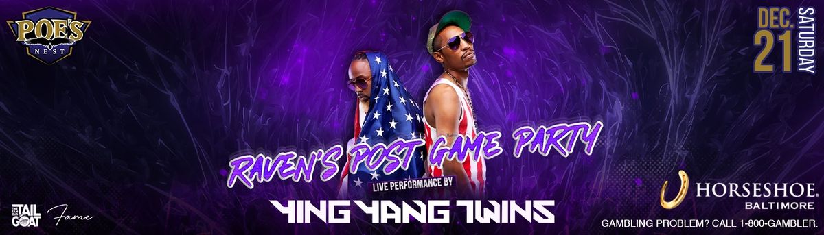 Ying Yang Twins Ravens Post Game Party