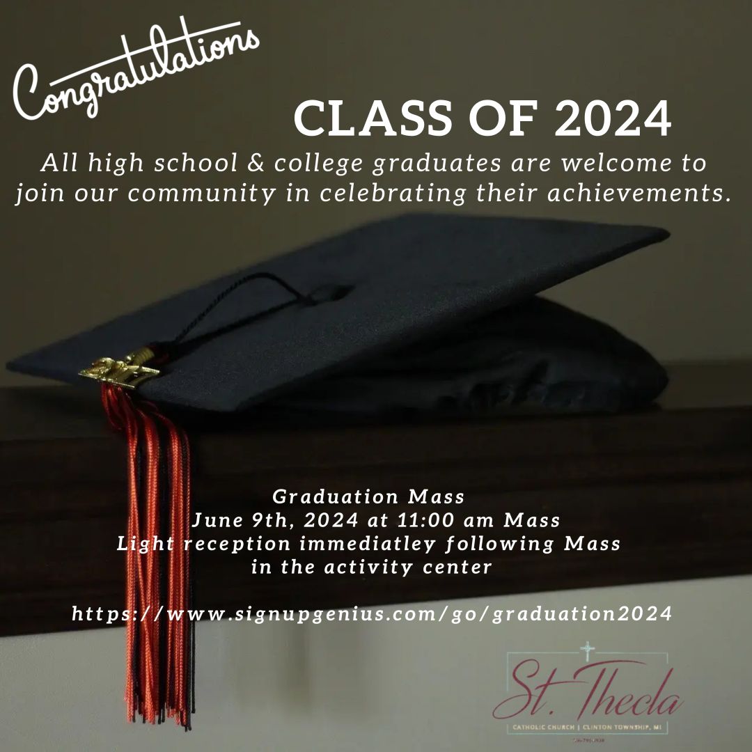 High School\/College Graduation Mass 2024