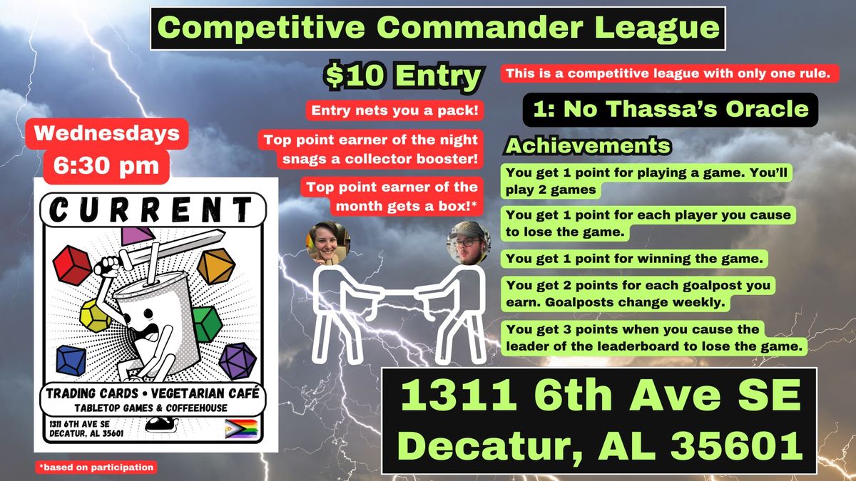 Competitive Commander League!