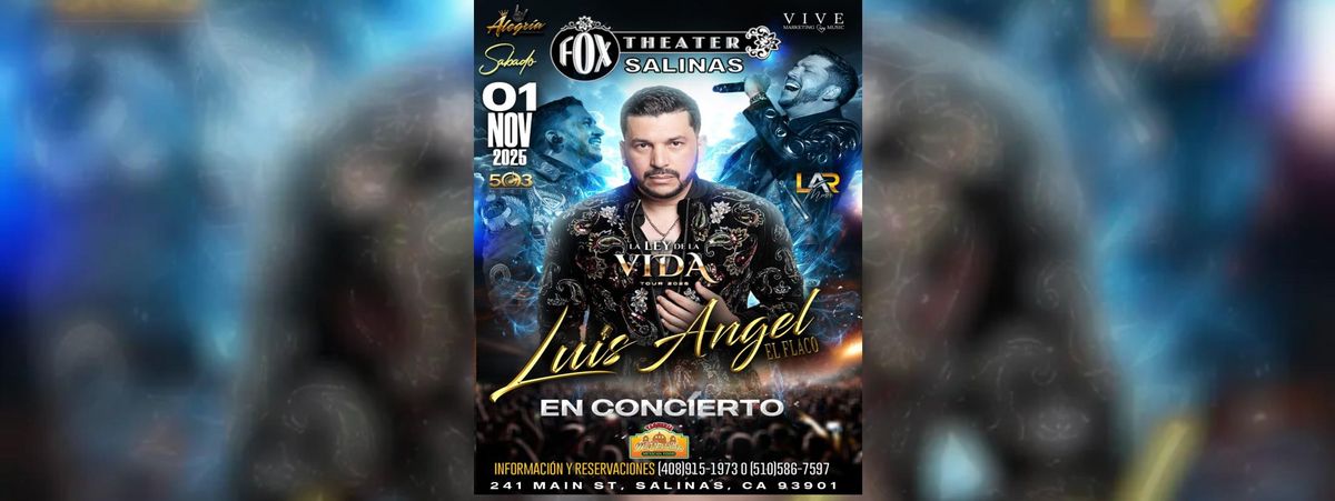 LUIS ANGEL EL FLACO EN SALINAS