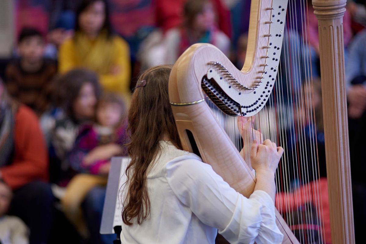 ATELIER ENFANT \/\/ A la d\u00e9couverte des instruments : la harpe