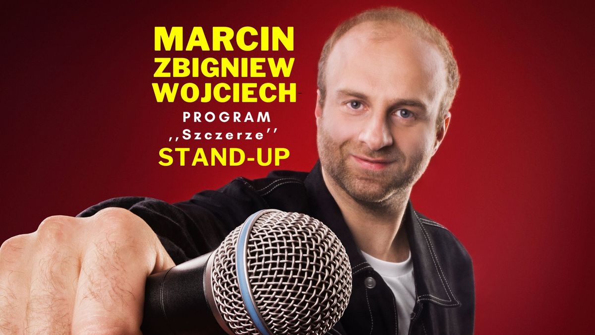 7.11.24 KRAK\u00d3W STAND-UP MARCIN ZBIGNIEW WOJCIECH SZCZERZE? KRAKOWSKI KLUB KOMEDIOWY DRUKARNIA