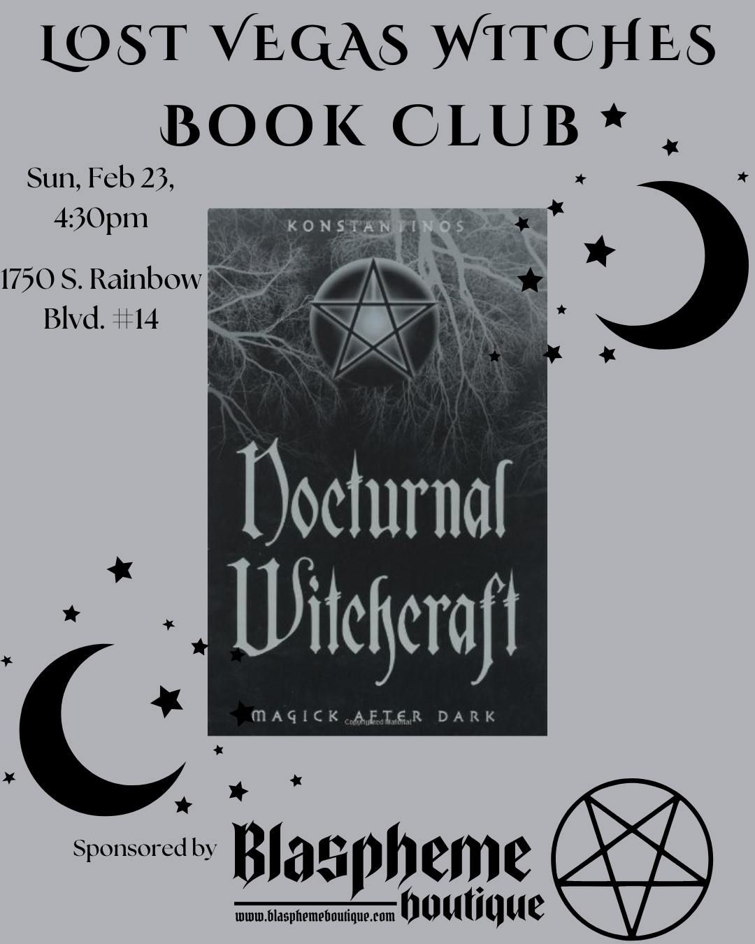 Book Club: Nocturnal Witchcraft