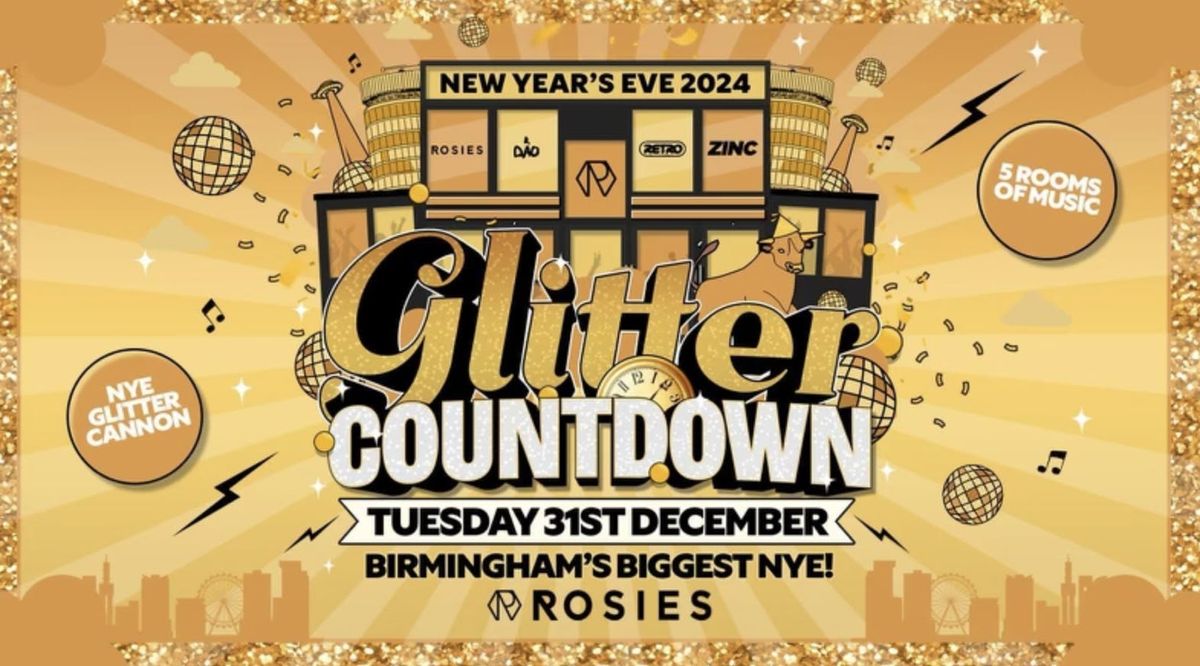 NYE24 31|12|24 ROSIES BIRMINGHAM TICKETS