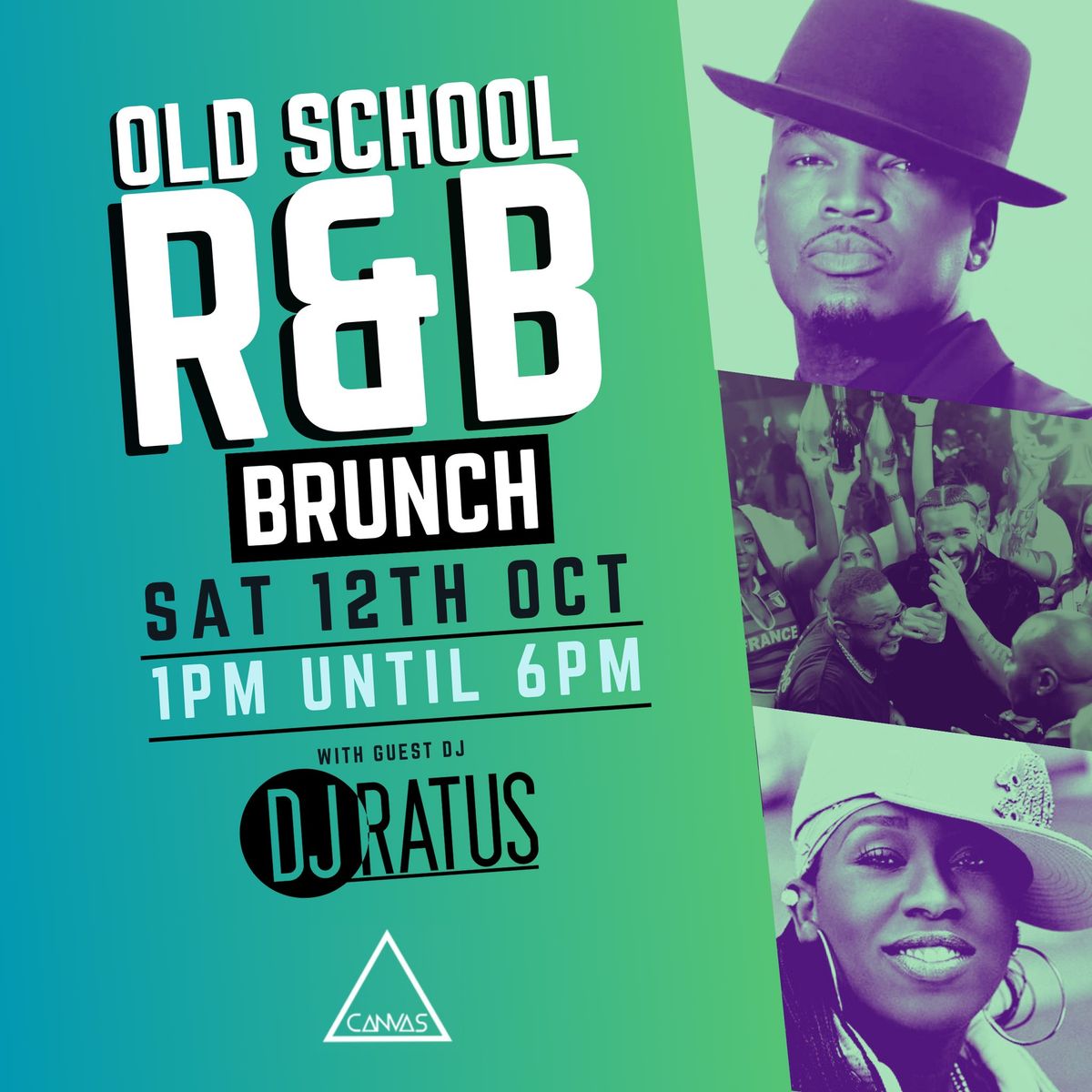 OLD SCHOOL R&B BRUNCH with DJ RATUS