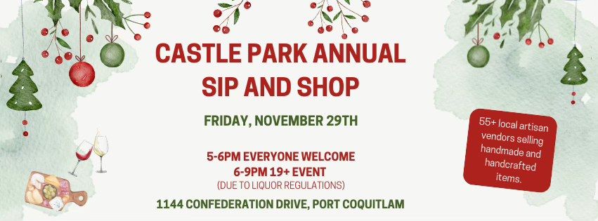 Castle Park Sip and Shop