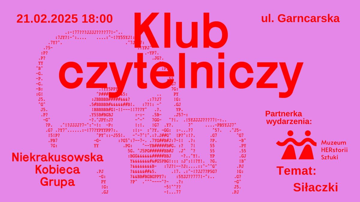 Klub czytelniczy spotkanie z Muzeum HERStorii Sztuki