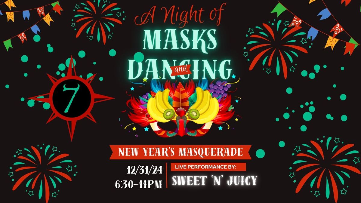 NYE Masquerade Party with Sweet N' Juicy