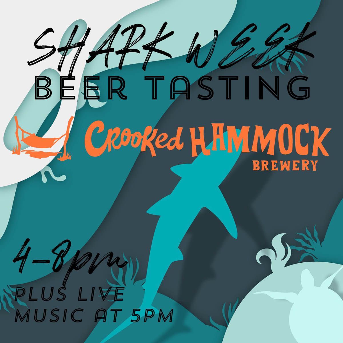 Shark Week Party with Crooked Hammock