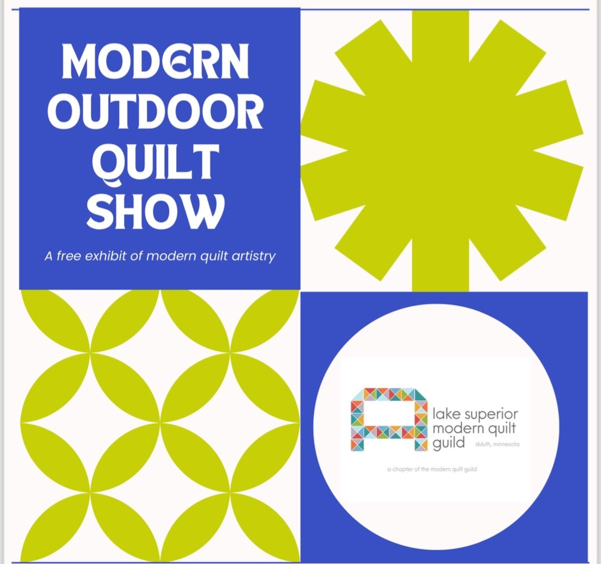 Modern Outdoor Quilt Show