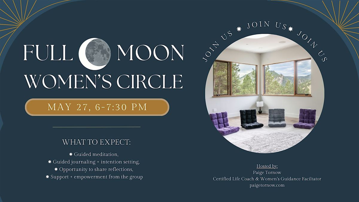 Boulder New Moon Women's Circle \u2728