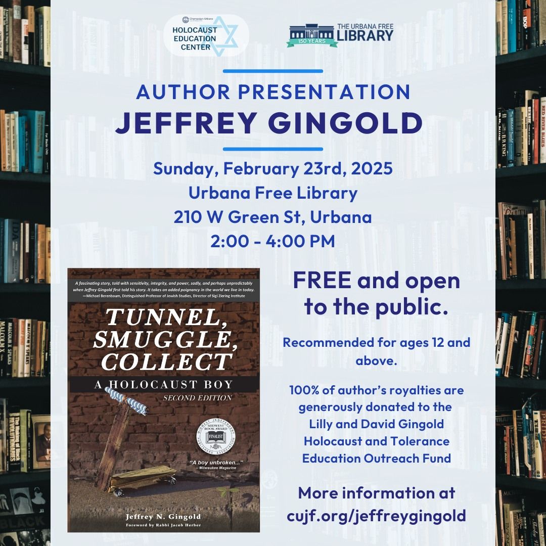 Author Presentation with Jeffrey Gingold