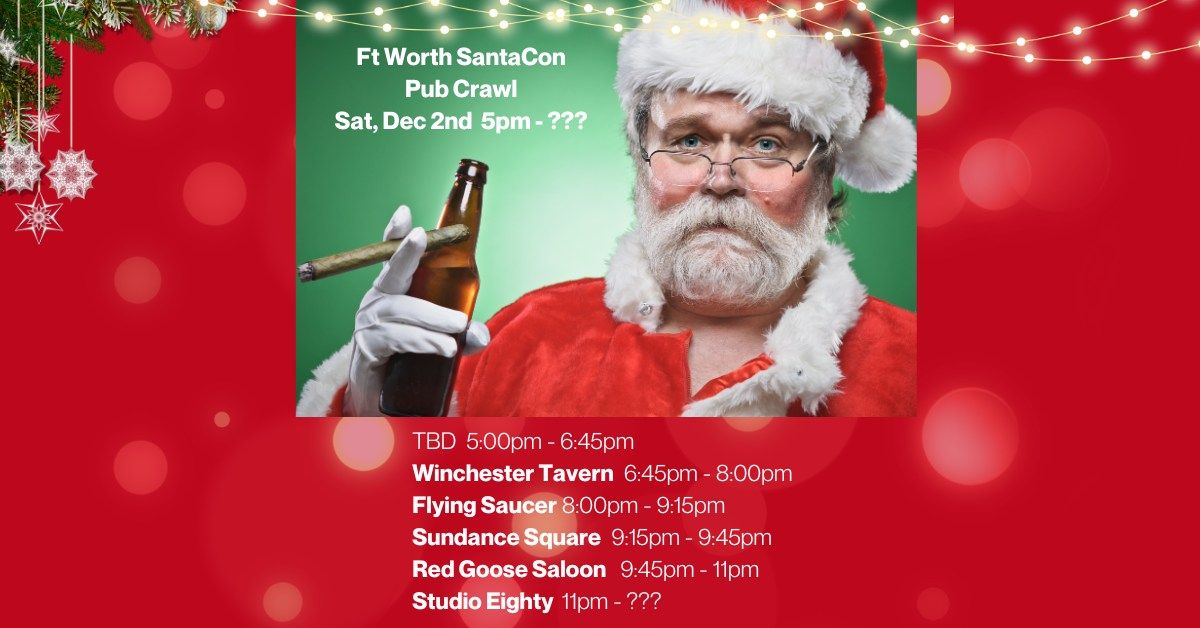 2024 FW SantaCon Pub Crawl