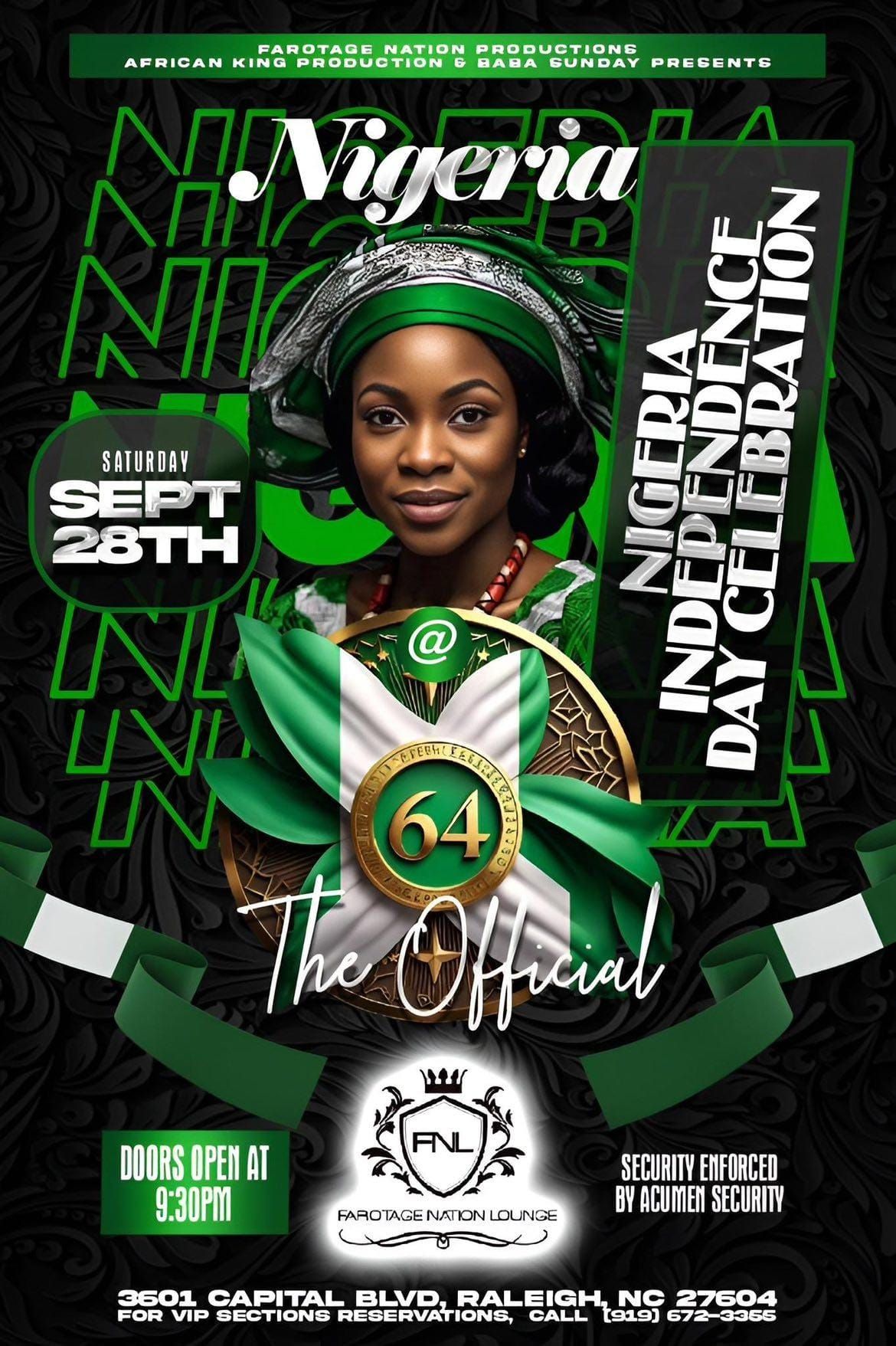 Nigeria Independence day celebration