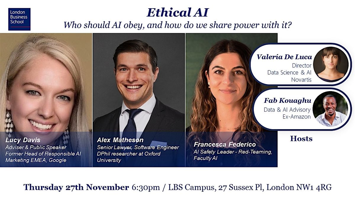 Ethical AI: Who should AI obey, and how do we share power with it?