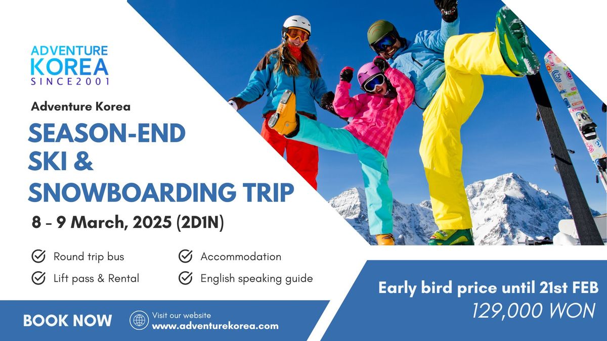 2025 Season-end Ski & Snowboarding Trip