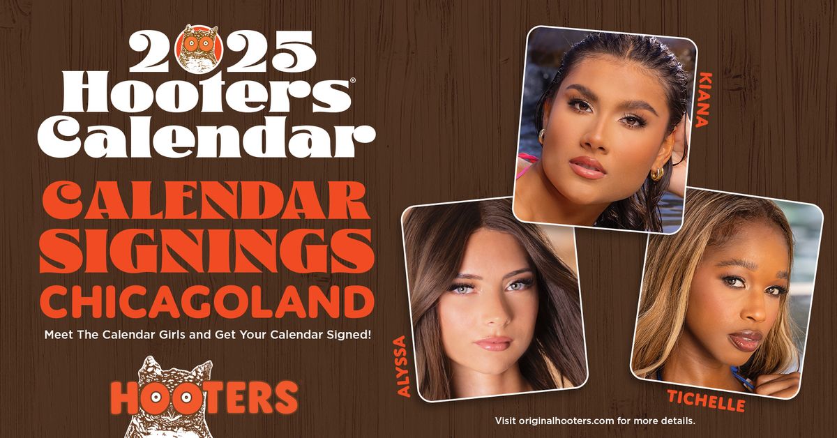 2025 Hooters Calendar Tour - Downers Grove 