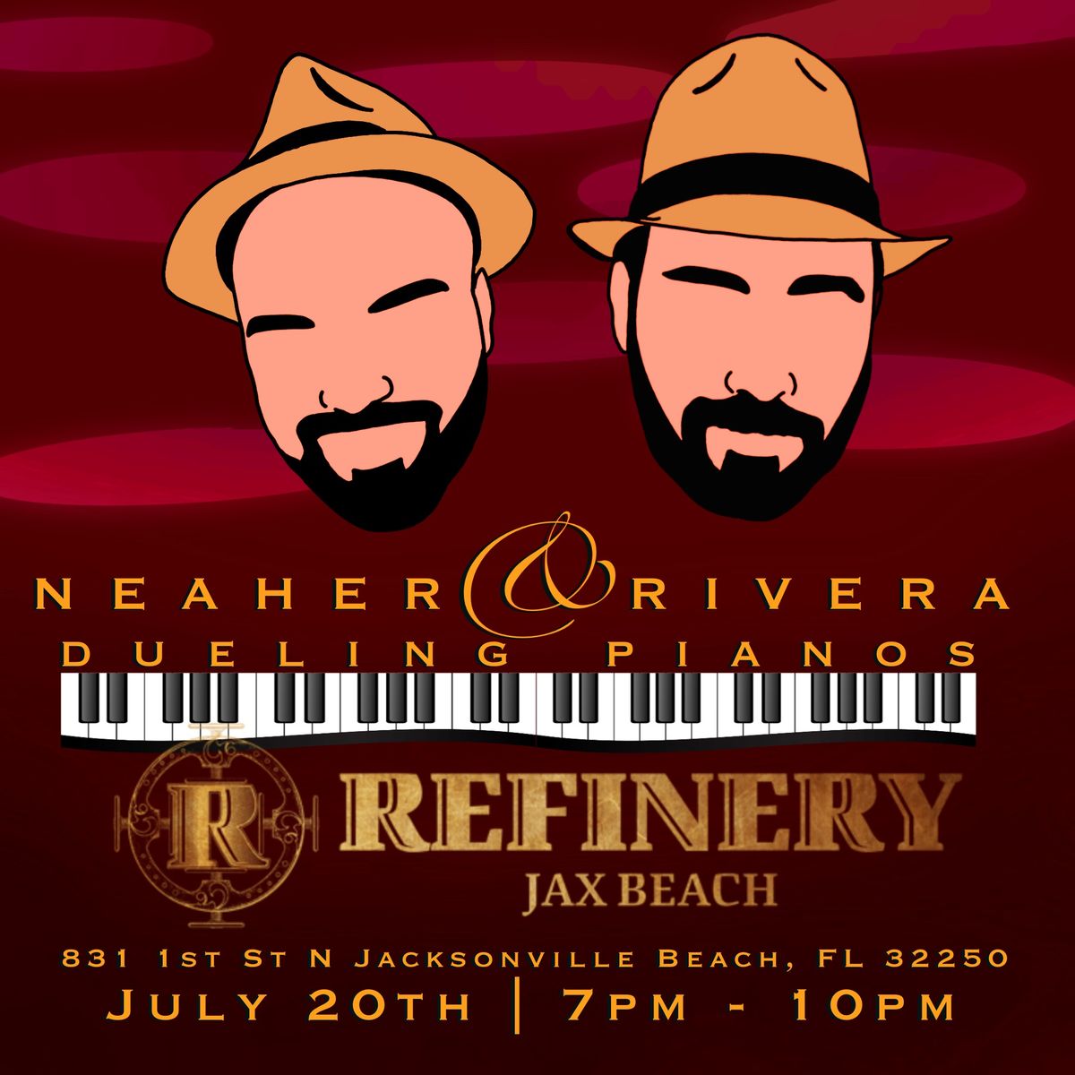 Neaher & Rivera: Duel @ Refinery Jax Beach