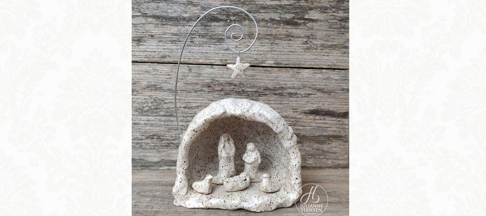 Make a Nativity Figurine from Stoneware Clay