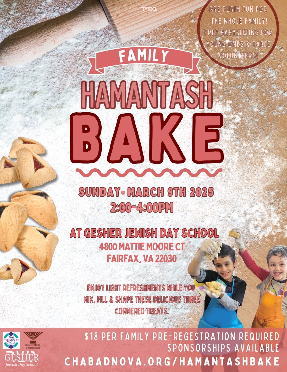 Family Hamantash Bake 2025! 