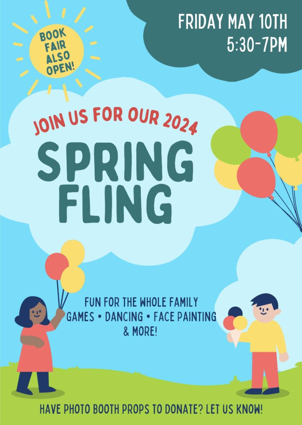 Spring Fling Dance & Family Game Night 