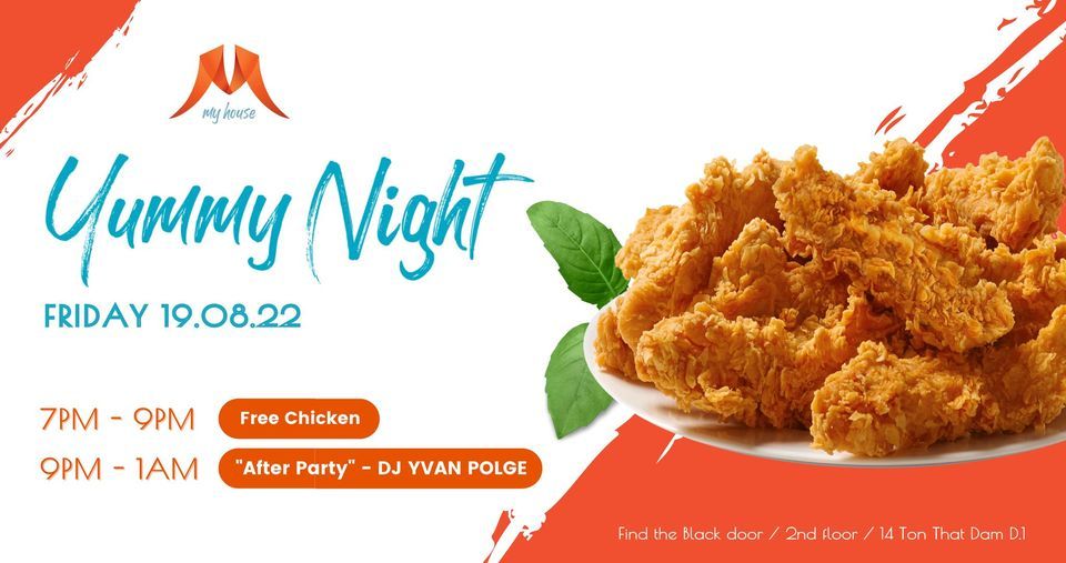 Yummy Night \/ Free Fried Chicken & Musik - DJ Yvan Polge