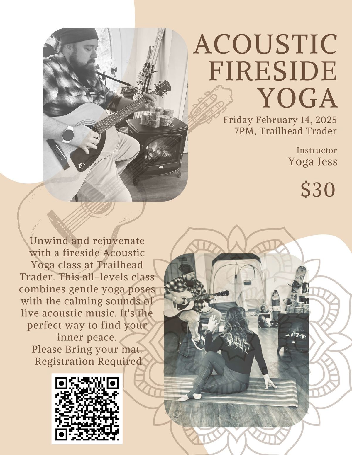 Acoustic Fireside YOGA