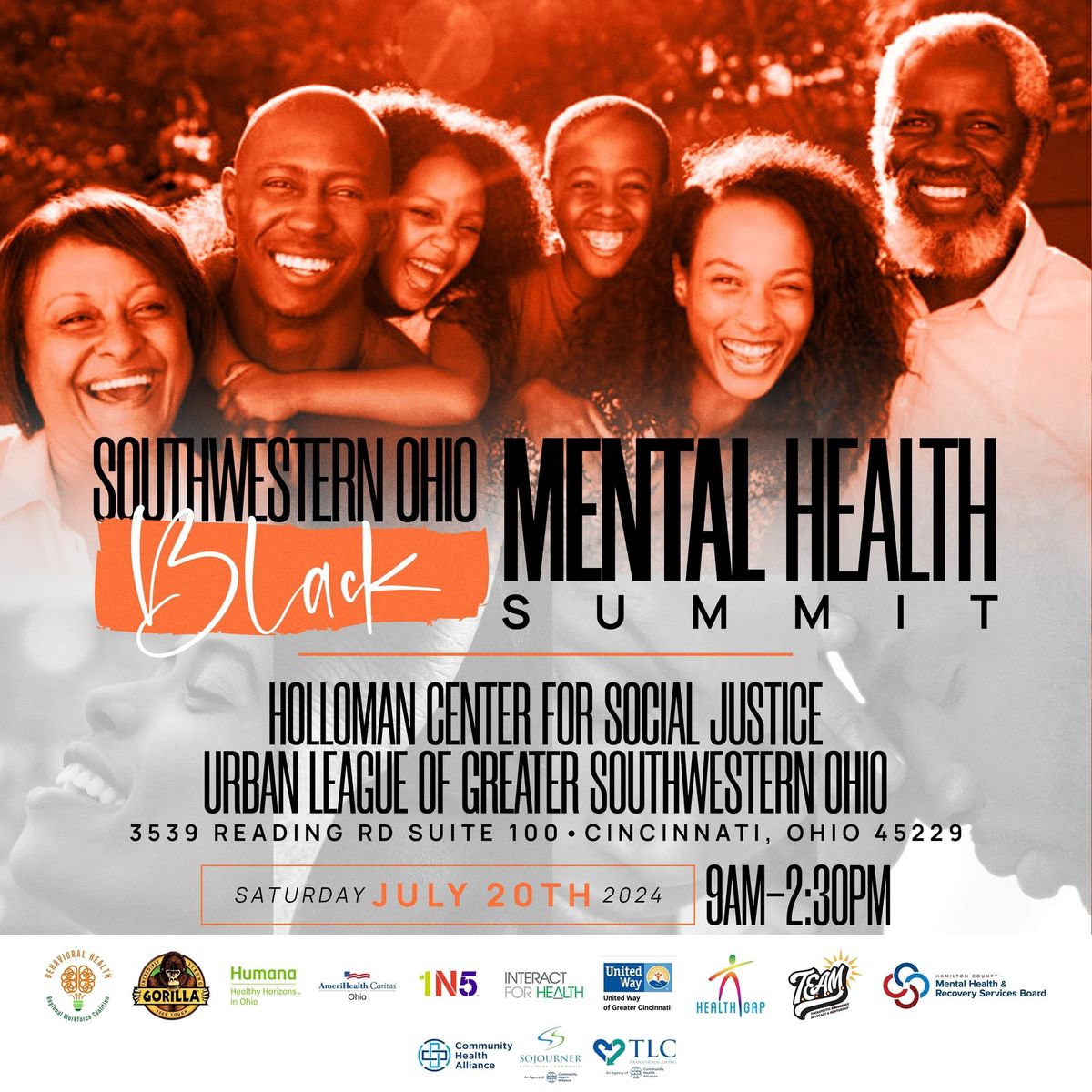 Southwestern Ohio Black Mental Health Summit for the Community 