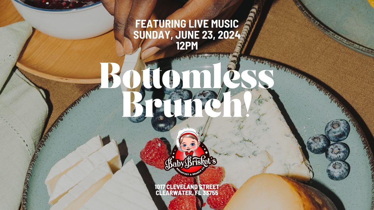 Bottomless Brunch feat. LIVE Music @ Cleveland Street Market in Clearwater!