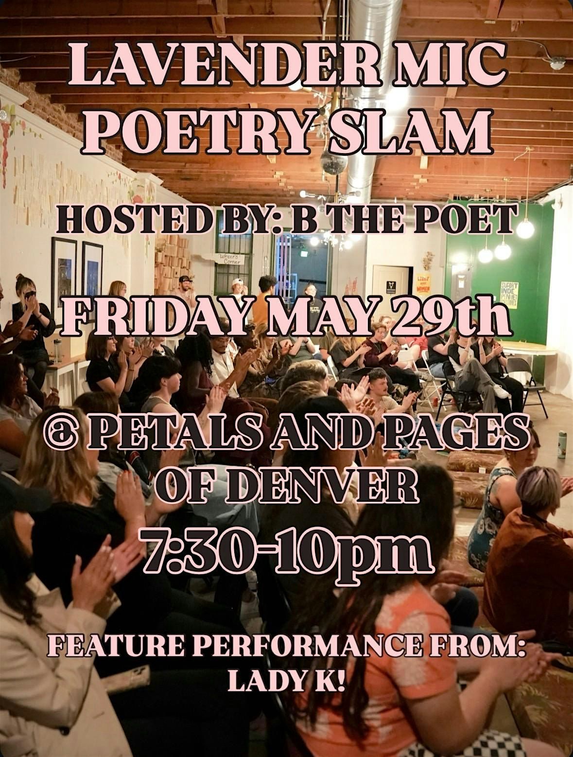 May Lavender Mic Poetry Slam