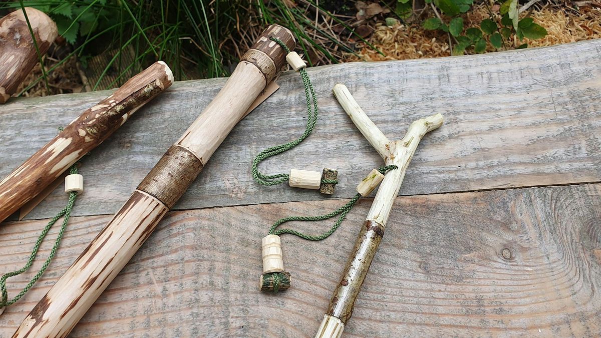 Hand Craft a Rustic Walking Stick or Staff