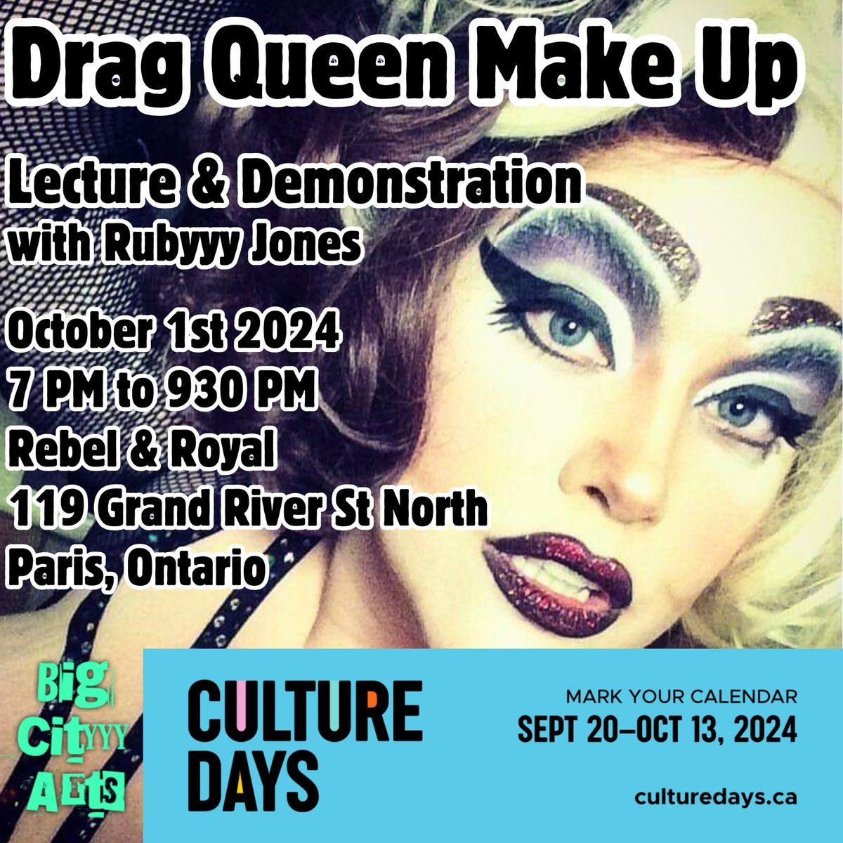 Drag Queen Make Up: Lecture & Demonstration