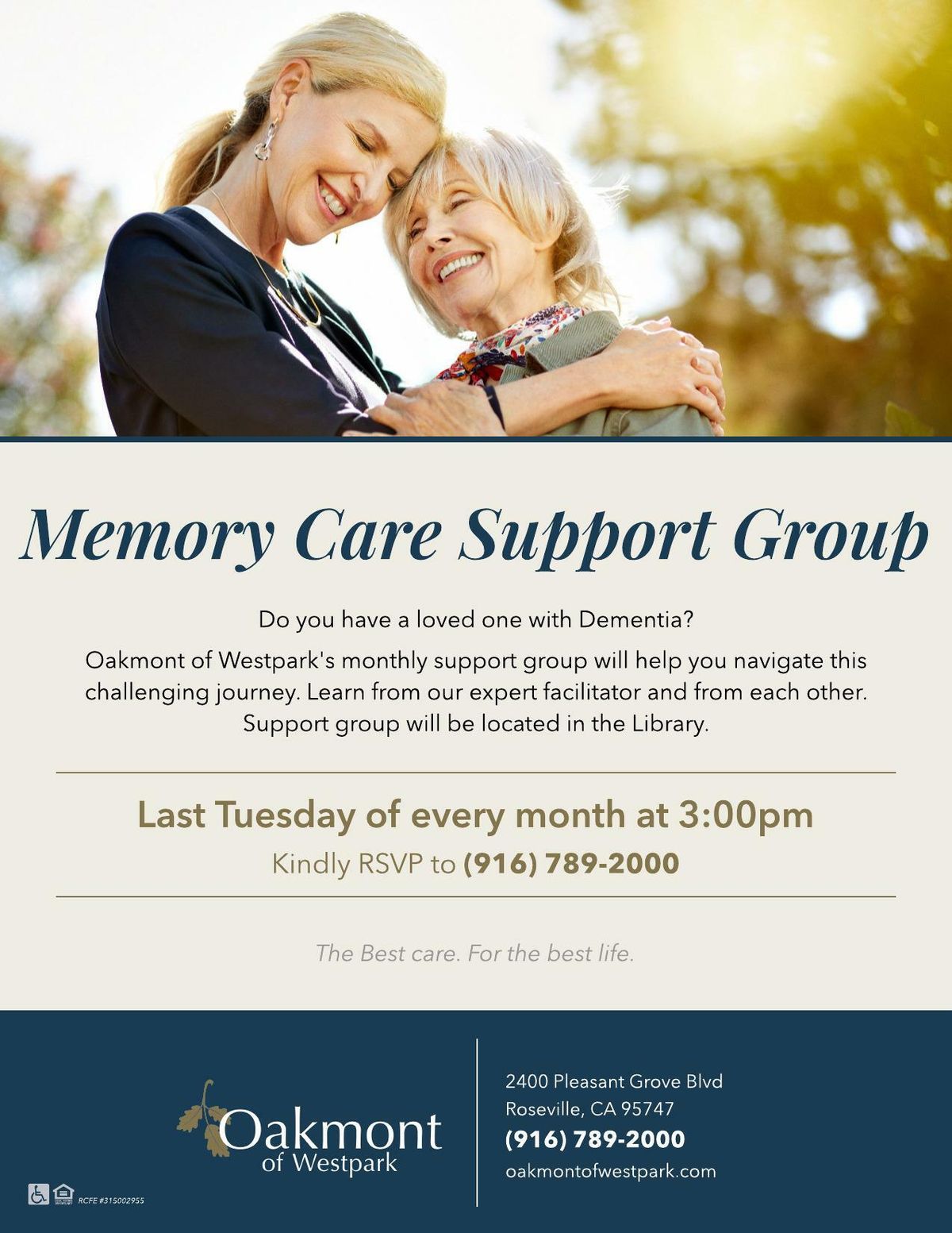 Memory Care Support Group