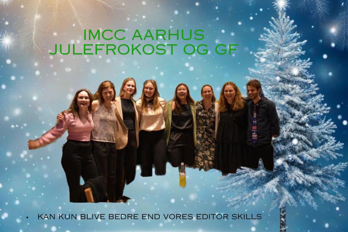 IMCC Aarhus GF og julefrokost