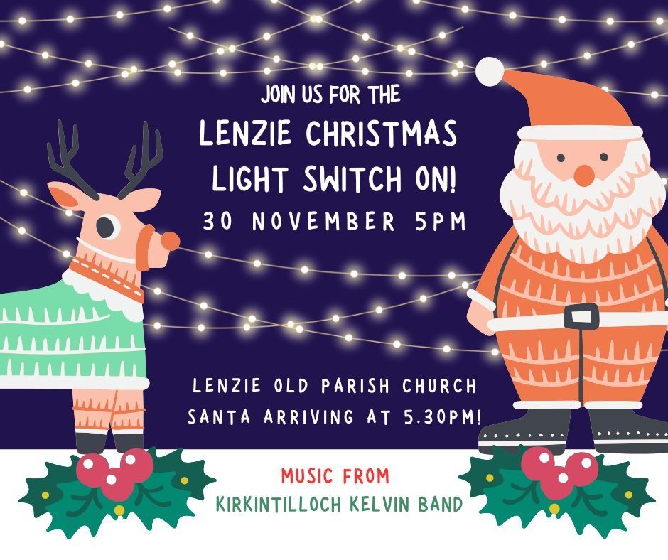 Lenzie Christmas Light Switch On