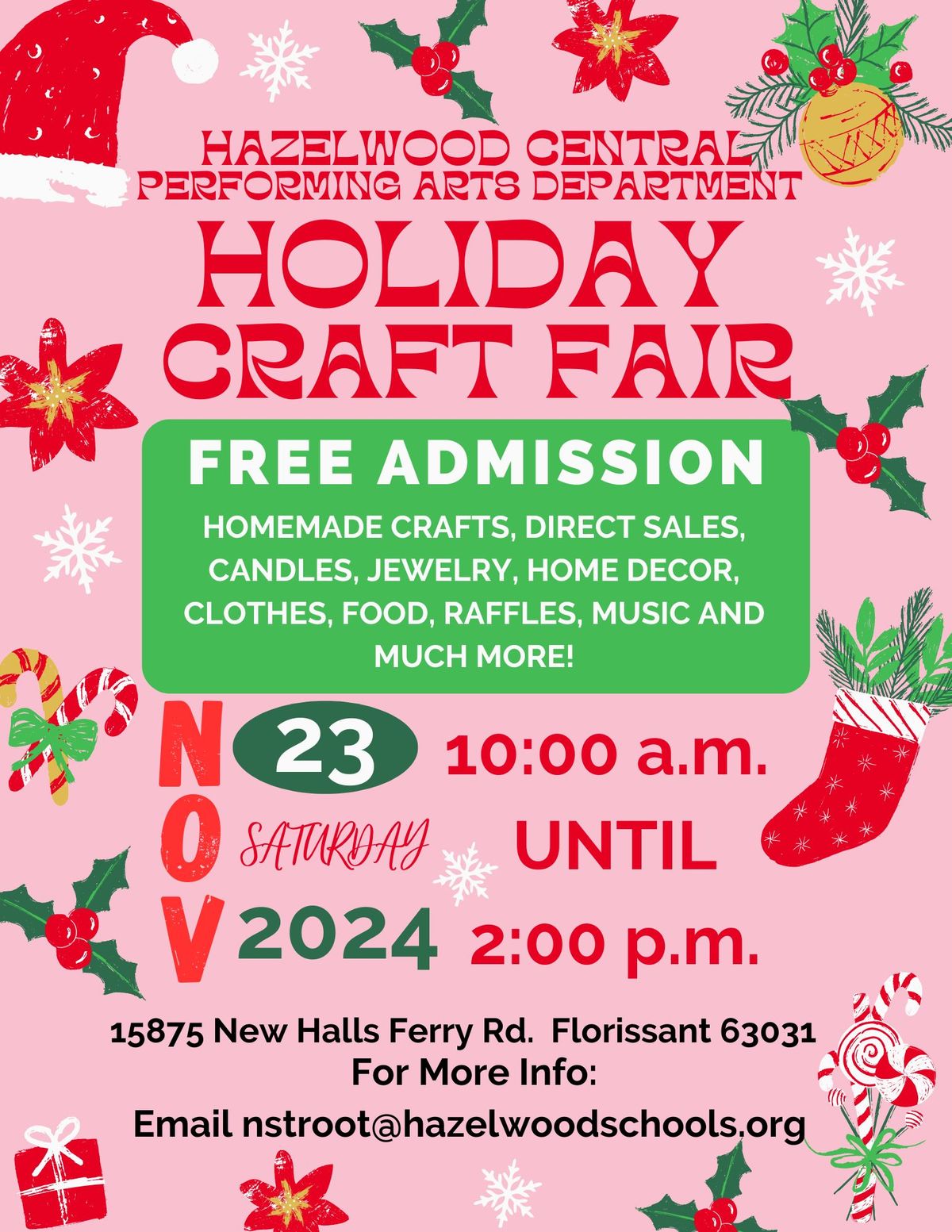 Hazelwood Central Annual Holiday Craft Fair