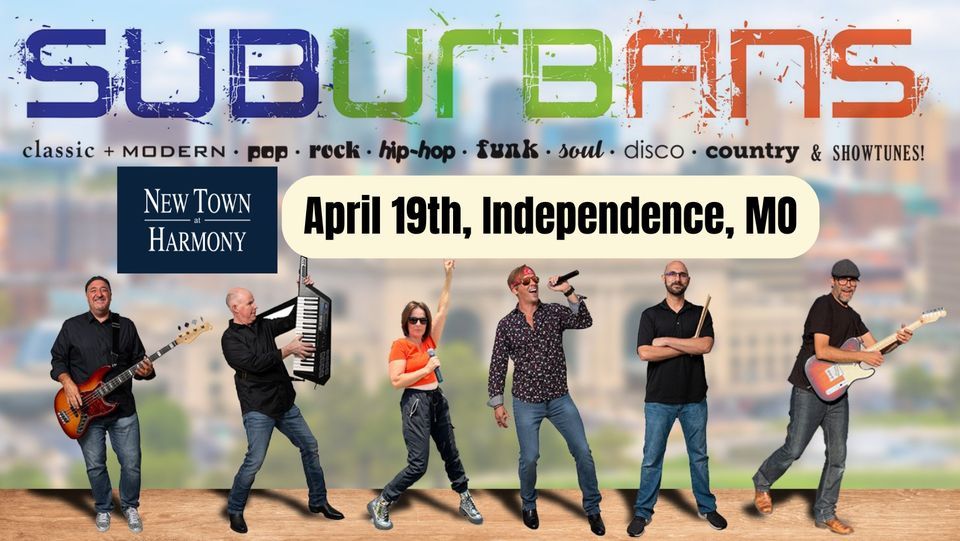 Suburbans Rock New Town at Harmony-Friday Night Concert Series