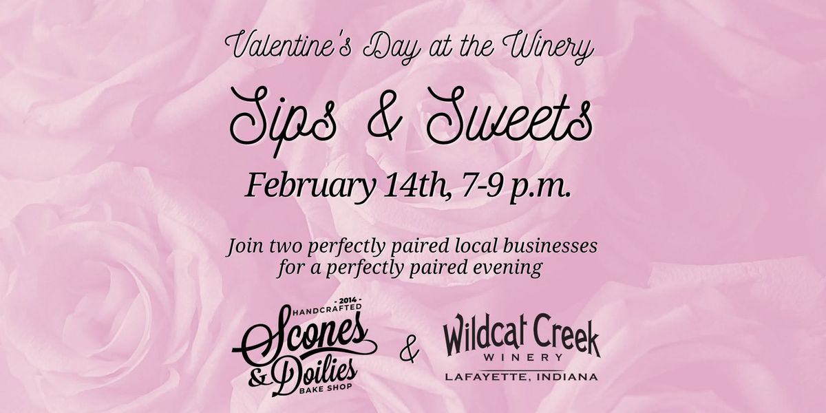 Sips & Sweets for Valentine's Day