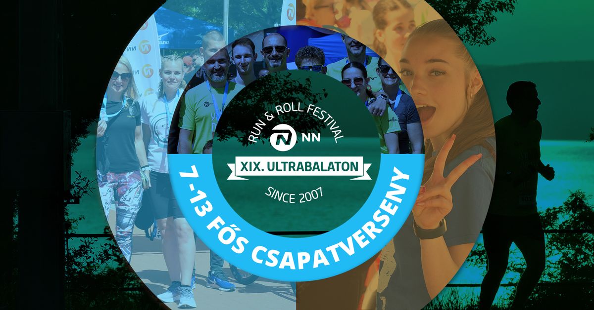 XIX. NN Ultrabalaton 7-13 f\u0151s csapatverseny