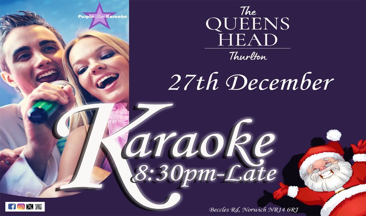 Karaoke Night @ The Queens Head, Thurlton