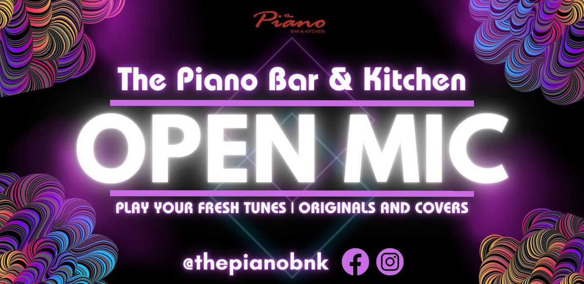 The Piano Bar - Open Mic Sunday