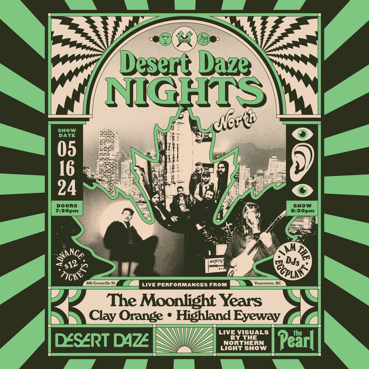 Desert Daze Nights North Presents: The Moonlight Years - Vancouver