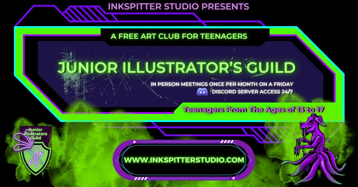 Junior Illustrator's Guild Monthly Meeting August 2024