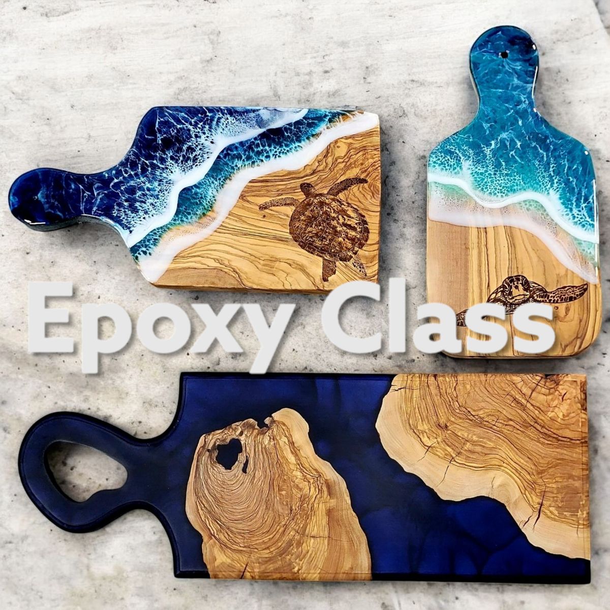 March Epoxy Resin Classes in Sarasota