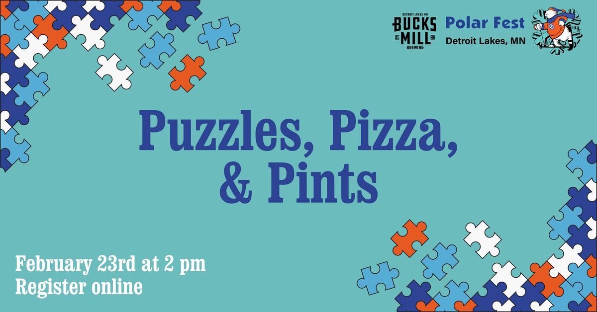 Puzzles, Pizza, and Pints. POLAR FEST EDITION